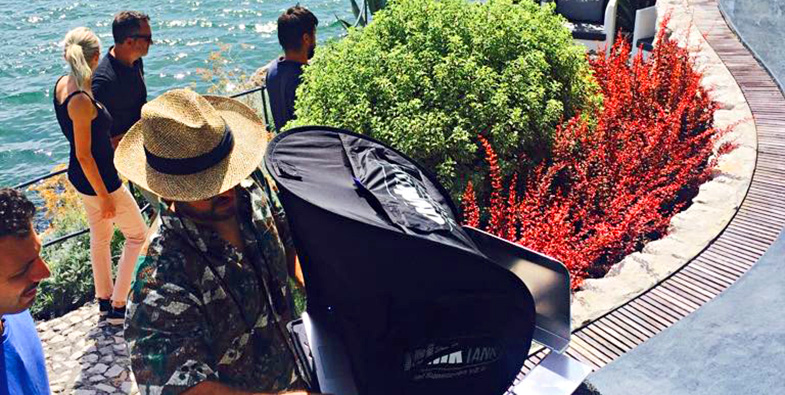 shooting arredo per piscine esterne Smania