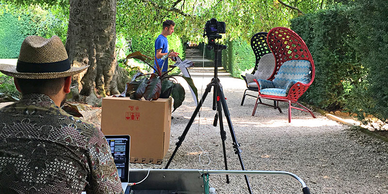 backstage arredamento da esterni Smania