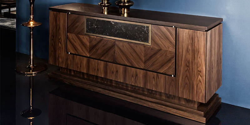 Smania mobili pregiati in legno